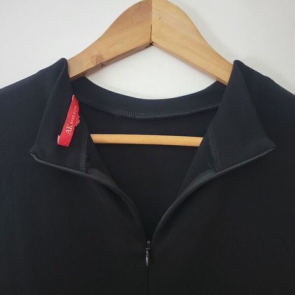 Anne Klein Black Slinky Sleeveless Top - Picture 8 of 10